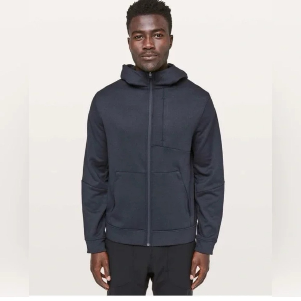 Lululemon Athletica Dark Blue City Sweat Zip-Up Hoodie